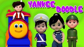 Bob il treno  Yankee Doodle andò in città  rime in italiano  3D Nursery Rhymes  Yankee Doodle [upl. by Ithnan324]