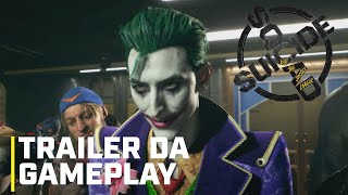 SUICIDE SQUAD MATE A LIGA DA JUSTIÇA  O INICIO DE GAMEPLAY COM TODOS OS PERSONAGENS [upl. by Vassell]