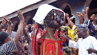 ALATE ORUNTHE POWERFUL MASQUERADE IN YORUBA LAND [upl. by Ahkos]