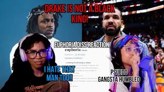 TWO BADDIES REACT to Kendrick Lamar  Euphoria Drake Diss we said we hate him first tbh… [upl. by Harte202]