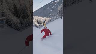 back on homeground ⛷️⛷️⛷️ ski skiing carving howtoski [upl. by Korry]