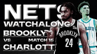 Brooklyn NETS vs Charlotte HORNETS Live PLAYBYPLAY NBA Season 2425 [upl. by Caputo]