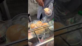 Filipino Ice cream sandwich 🤤 check description food filipinofood [upl. by Dayir]