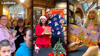 Amazing LadBaby Christmas book signing 2023 🎄❤️ [upl. by Annissa347]