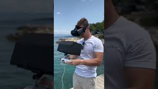 Fifish VEVO underwater drone diving with VR goggles adventures in the crystal Adriatic sea [upl. by Suzann]