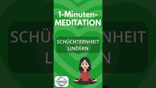 Meditation Schüchternheit lindern [upl. by Siegfried]