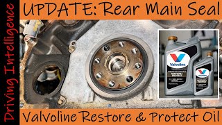 Valvoline Restore amp Protect Review Rear Main Seal Removal amp Crank Shaft Oil Pan Inspection [upl. by Placida218]