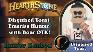 Disguised Toast Emeriss Hunter with Boar OTK [upl. by Lampert]