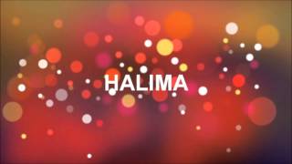 JOYEUX ANNIVERSAIRE HALIMA [upl. by Kalle134]