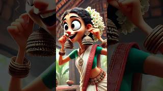 എന്റെമ്മന്റെ ജിമിക്കി കമ്മൽ  Jimikki Kammal Funny Animation Song  malayalamanimation ai song [upl. by Narruc547]