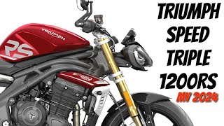 2024 Triumph Speed Triple 1200 RS New Color Options [upl. by Sande]