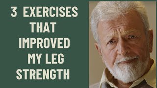 Seniors 3 Simple Exercises that improve leg strength [upl. by Matelda83]