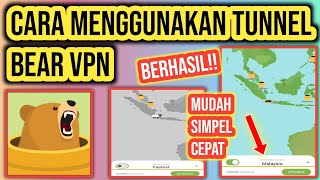 Cara Menggunakan Aplikasi TunnelBear Vpn  Cara Masuk Vpn TunnelBear [upl. by Olmsted923]