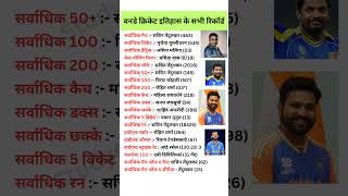 वनडे क्रिकेट इतिहास के सभी रिकार्ड  one day cricket records cricket oneday gk cricketrecords [upl. by Kahlil]