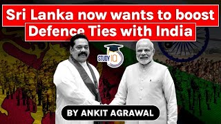 Sri Lanka seeks to boost defence ties with India  UPSC GS Paper 2 India and Neighbourhood Relations [upl. by Akeihsat415]