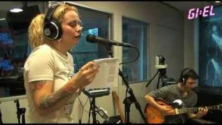 Anneke van Giersbergen  The A team cover 3FM Giel [upl. by Telracs]