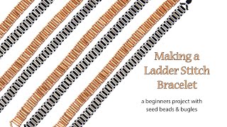 Ladder Stitch Bracelet [upl. by Malda]