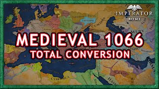 Medieval 1066 AI only timelapse  A Imperator Rome Total Conversion Mod [upl. by Coheman]