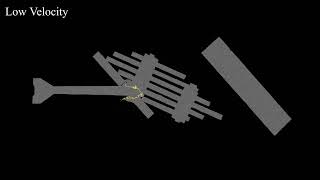 3BM26 APFSDS vs Abrams lower glacis SST [upl. by Klimesh]