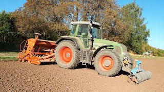 Wintergerste säen mit Fendt 916 Vario und Kuhn Integra 4000 [upl. by Ys506]