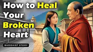 How to Heal Your Broken Heart  Motivational Buddhist Story [upl. by Simsar]