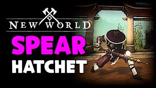 New World Aeternum  Spear amp Hatchet ⚔️Throwing Build⚔️🔥PvP🔥 [upl. by Pincus]