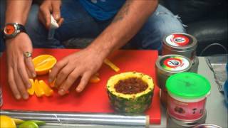 How to make the best Hookah Fruit Bowl by HOOKAHBoss Art Hookah and Hookahjohn [upl. by Adur835]