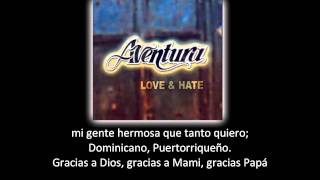 Aventura  Aventura song lyric  letra [upl. by Noevart]