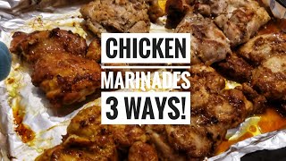 3 EASY DIY CHICKEN MARINADES [upl. by Ermengarde646]