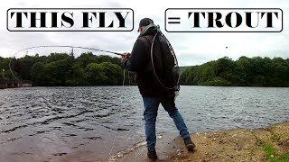 188 Fishing This Fly amp Method Catches Trout Every Time  Fly Fishing UK [upl. by Aneda]