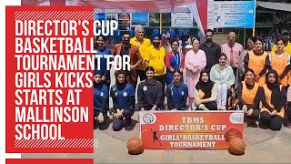 Directors Cup basketball tournament for girls kicks starts at Mallinson School [upl. by Lincoln]