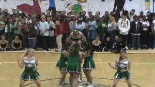 Upland High School  2003 Cheer Video  Bee Yell [upl. by Gladdy]