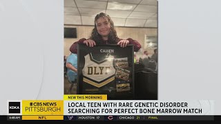 West Deer teenager battling rare disorder looking for bone marrow match [upl. by Attemaj]