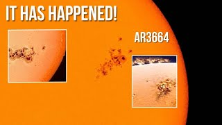 Giant Sunspot AR3664 Could Trigger Catastrophic Solar Storms [upl. by Eveivaneg509]