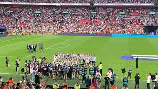 Lionesses￼ Euro 2022 Final Victory Sweet Caroline Full Time Celebrations [upl. by Rodney456]