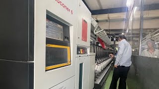 ACO8 Saurer Schlafhorst OpenEnd Spinning Machine Autocoro 8 for sale  used Saurer Schlafhorst [upl. by Bart]