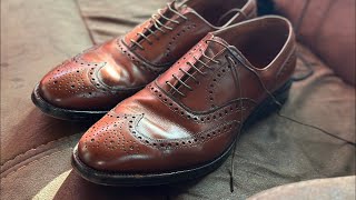 Vintage Allen Edmonds Get a Makeover [upl. by Thaddeus703]