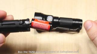 EagletacEagtac TX25C Compact Thrower Flashlight Extended Review [upl. by Golightly]