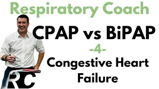 Respiratory Therapy  CPAP vs NIV in Congestive Heart Failure [upl. by Viridissa]