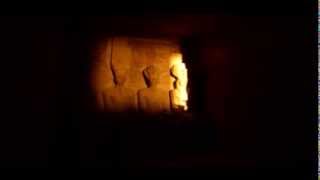 ظاهرة تعامد الشمس  معبد أبوسمبل  Sun alignment Phenomenon  Abu Simbel Temple [upl. by Cinda798]