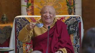 Chokyi Nyima Rinpoche calm kind clear  short Talk [upl. by Akerehs598]