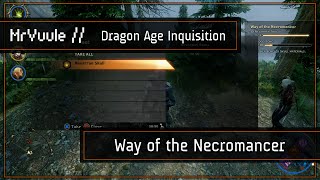 Dragon Age Inquisition  quotWay of the Necromancerquot Quest Guide [upl. by Joliet]