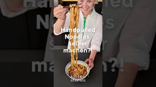 Handpulled Noodles  Chinesische Nudeln selber machen 🍜 [upl. by Adnarim999]