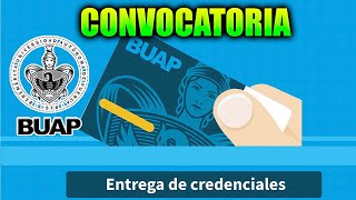 🔴CONVOCATORIA DE ENTREGA DE CREDENCIALES CU CU 2 Y REGIONALES  BUAP 2024  TORETO1309 [upl. by Dickinson739]