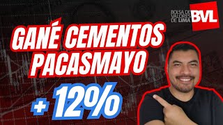 ¡12 de rentabilidad en Cementos Pacasmayo [upl. by Kroy131]