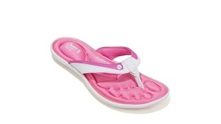 Tony Little Cheeks Barefoot Snuggle Foam Sandals [upl. by Sheeree255]