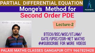 Partial Differential Equation ।।Monges Method।।Second Order PDE ।।By TR Sir [upl. by Geraldina]