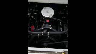 1984 Mercruiser 260 57 350 Thunderbolt IV  knock  ticking 1 [upl. by Annyrb]