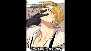 Just a headcanon sanji onepiece bisexual headcanons [upl. by Twitt184]