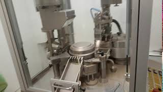 Used IMA  Zanasi 40F Capsul filling machine  encapsulator [upl. by Leima]